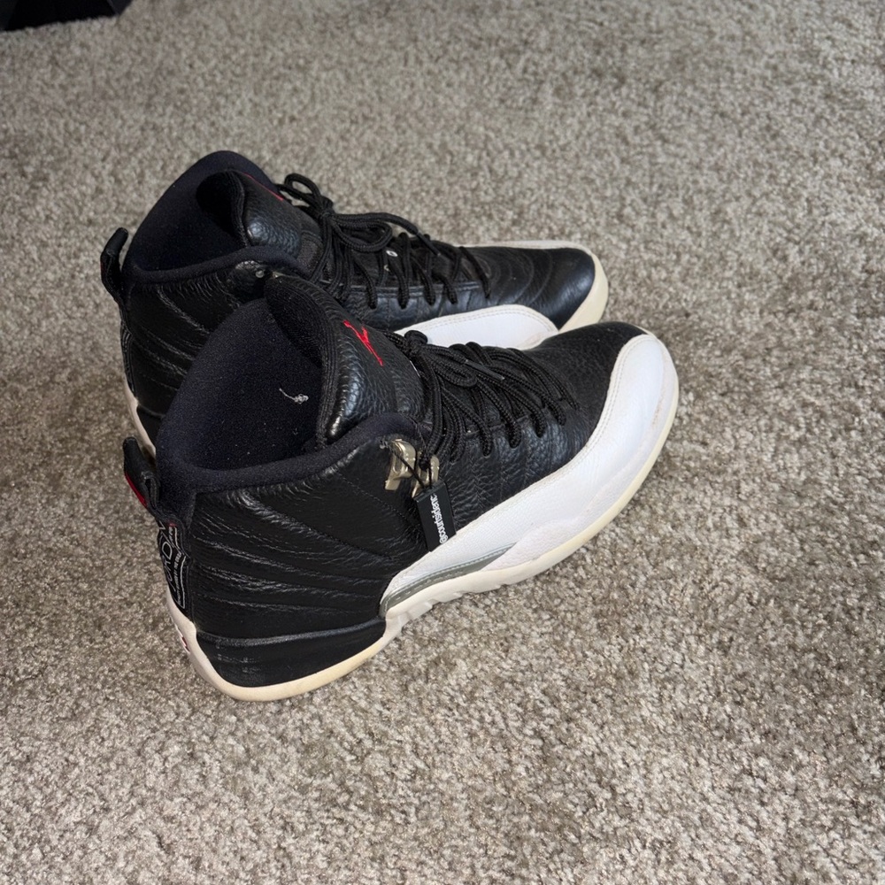 Jordan Black and White Sneakers
